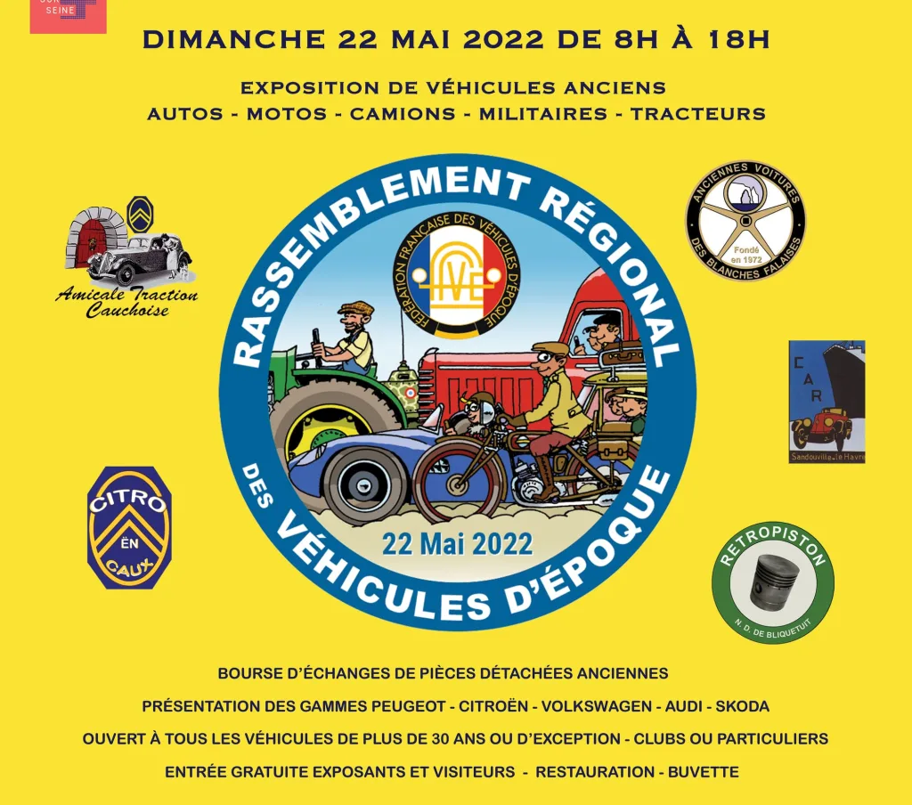 Rassemblement Régional des Véhicules d&rsquo;Époque 2022